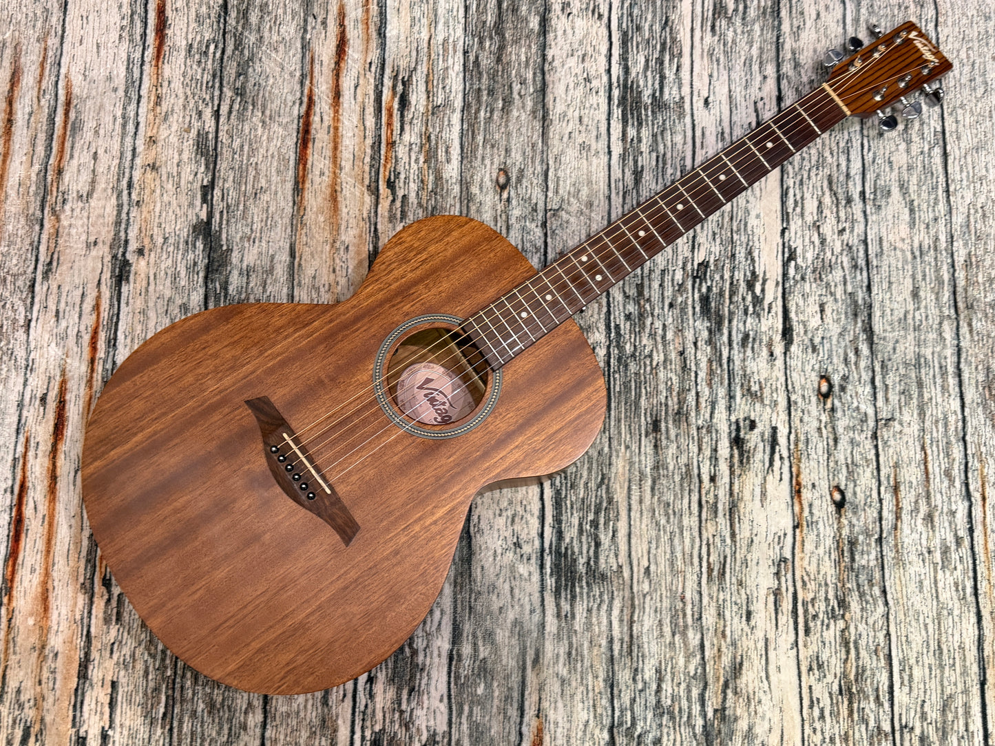 Vintage V300 Mahogany - Pickup added
