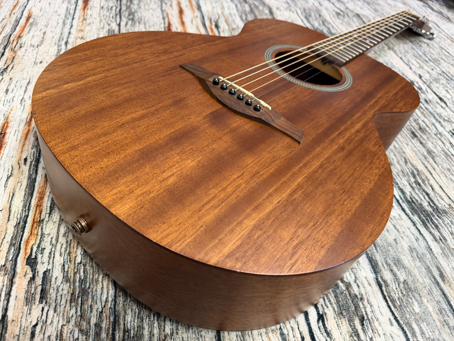 Vintage V300 Mahogany - Pickup added