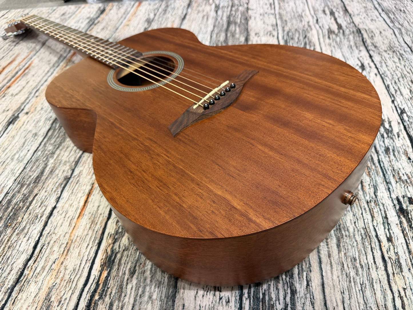 Vintage V300 Mahogany - Pickup added