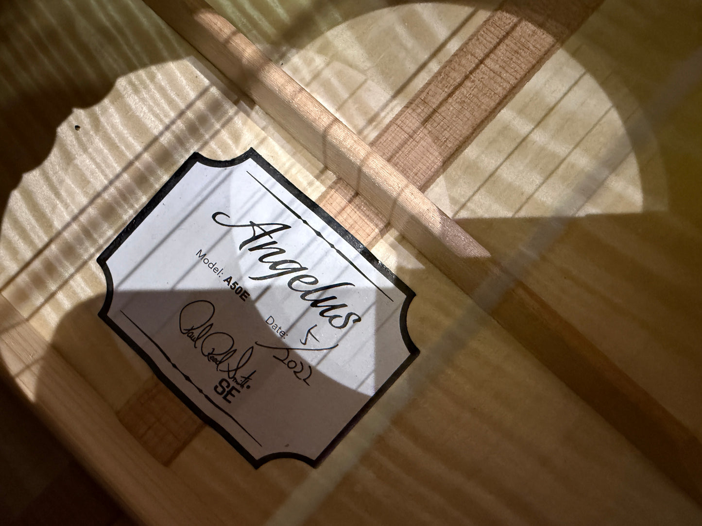 PRS Angelus A50E electro acoustic