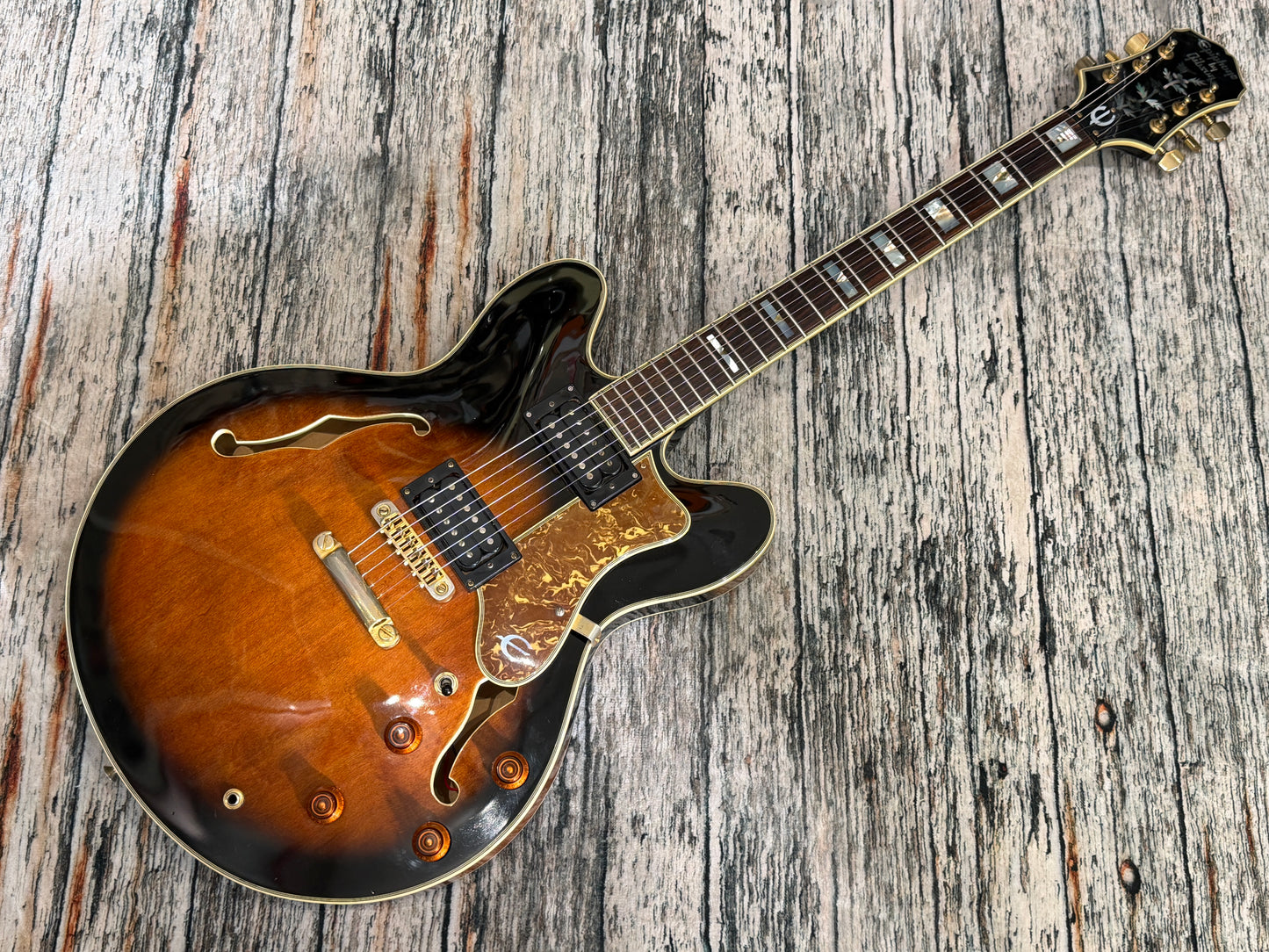 Epiphone 1988 Korean Sheraton - Schaller Humbuckers