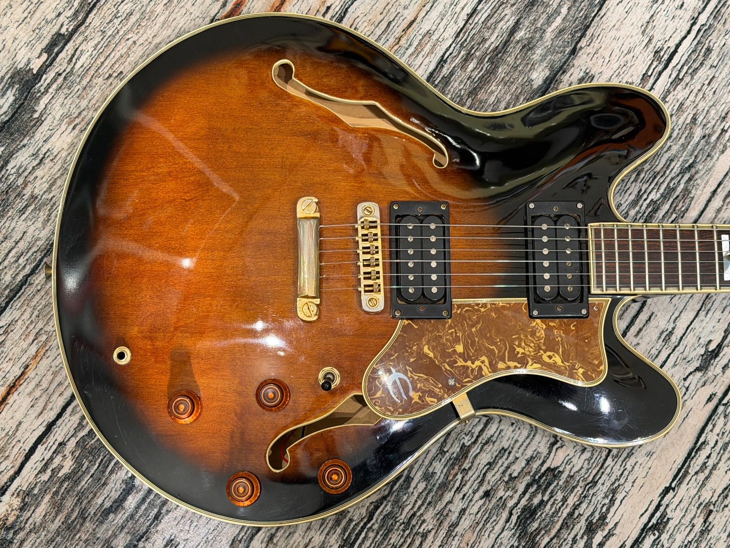 Epiphone 1988 Korean Sheraton - Schaller Humbuckers