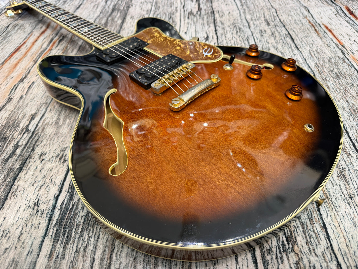 Epiphone 1988 Korean Sheraton - Schaller Humbuckers