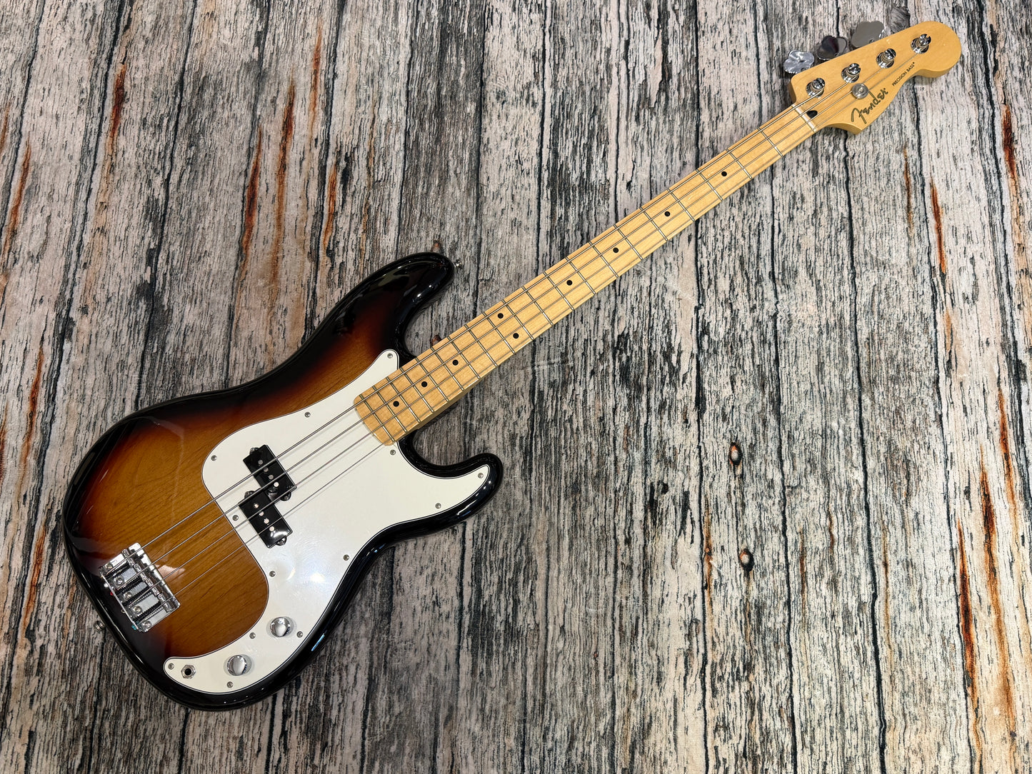 Fender Standard Precision Bass 2022 - Mexico Sunburst / maple