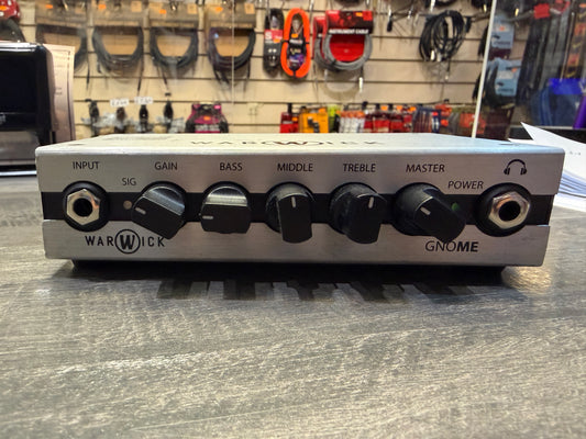 Warwick Gnome 130w/200w bass head