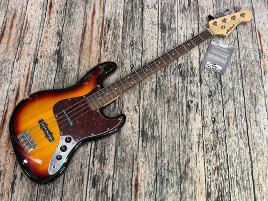 Aria STB "Jazz" Bass style - Relic New - Sunburst B-Stock
