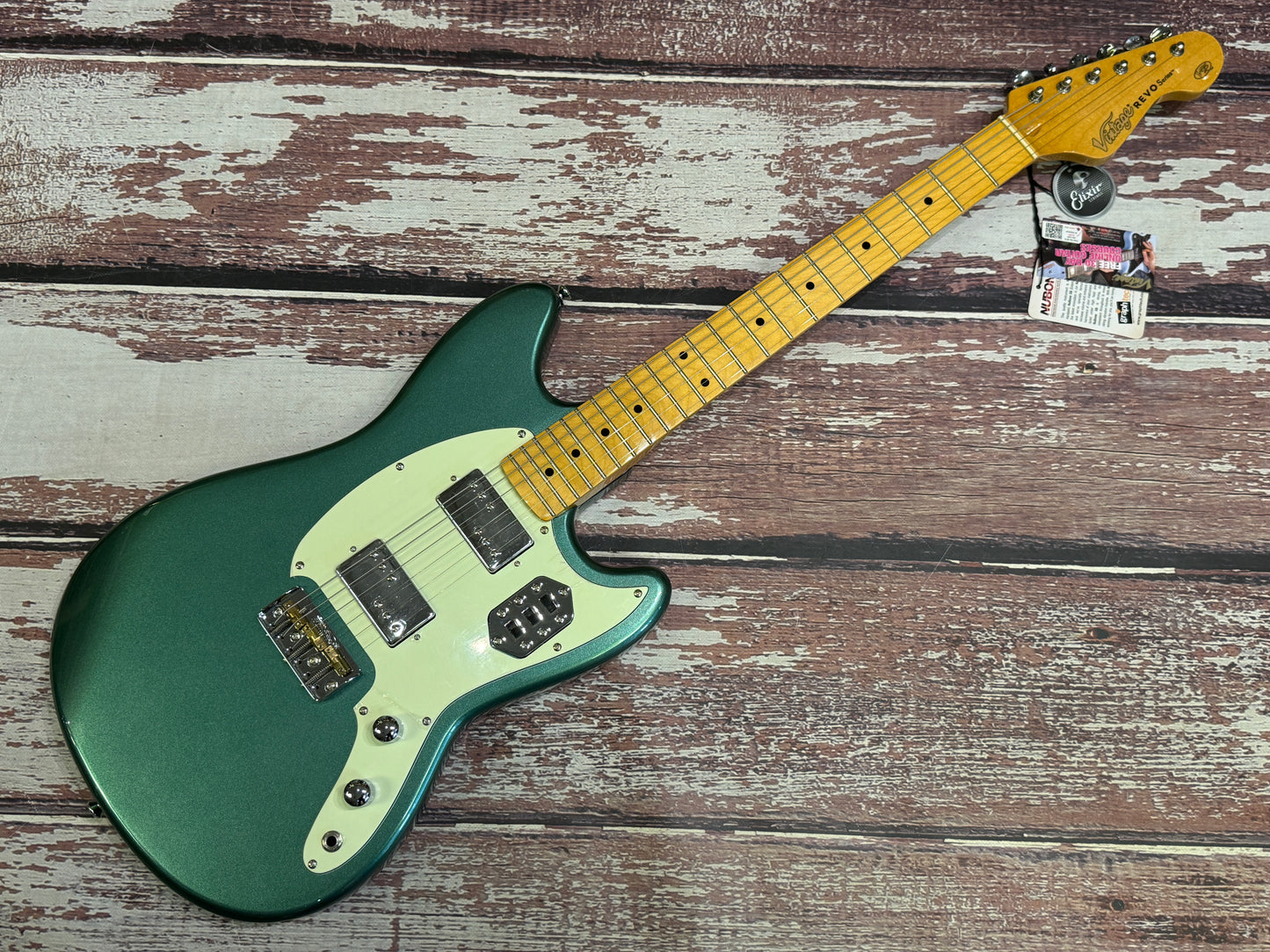 Vintage REVO Series Colt HH Twin Hardtail -  Metallic Sherwood Green