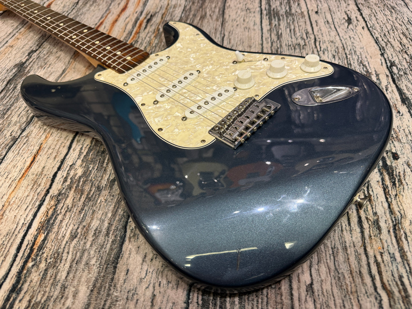 Fender Mexican Standard Stratocaster - Blue Agave - 2002