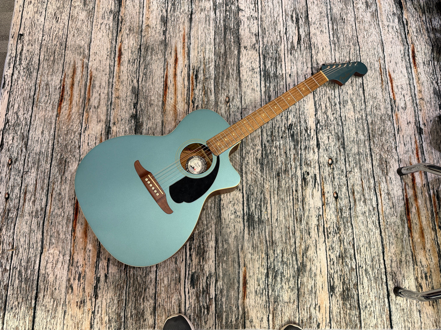 Fender Newporter Player 2024 Electro Acoustic - Tidepool