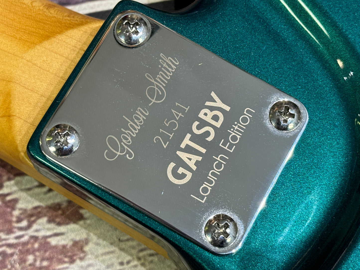 Gordon Smith Gatsby - Launch limited edition. Rockingham Green £1,100