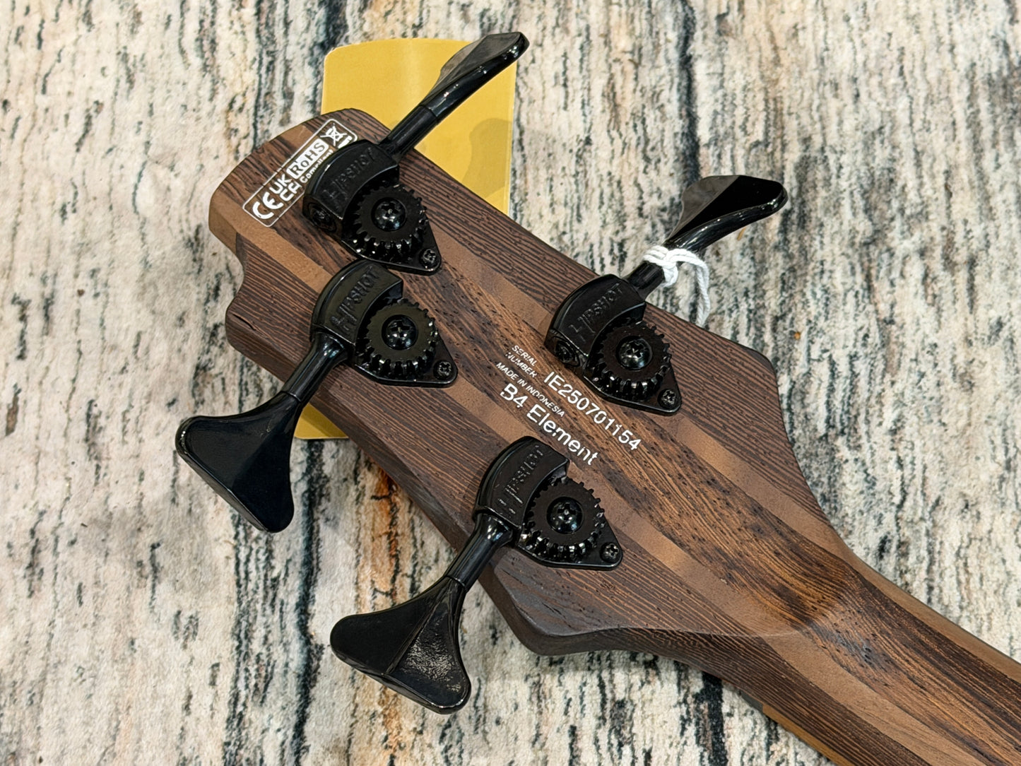 Cort B4 Element Bass Wine red Bartolini loaded!