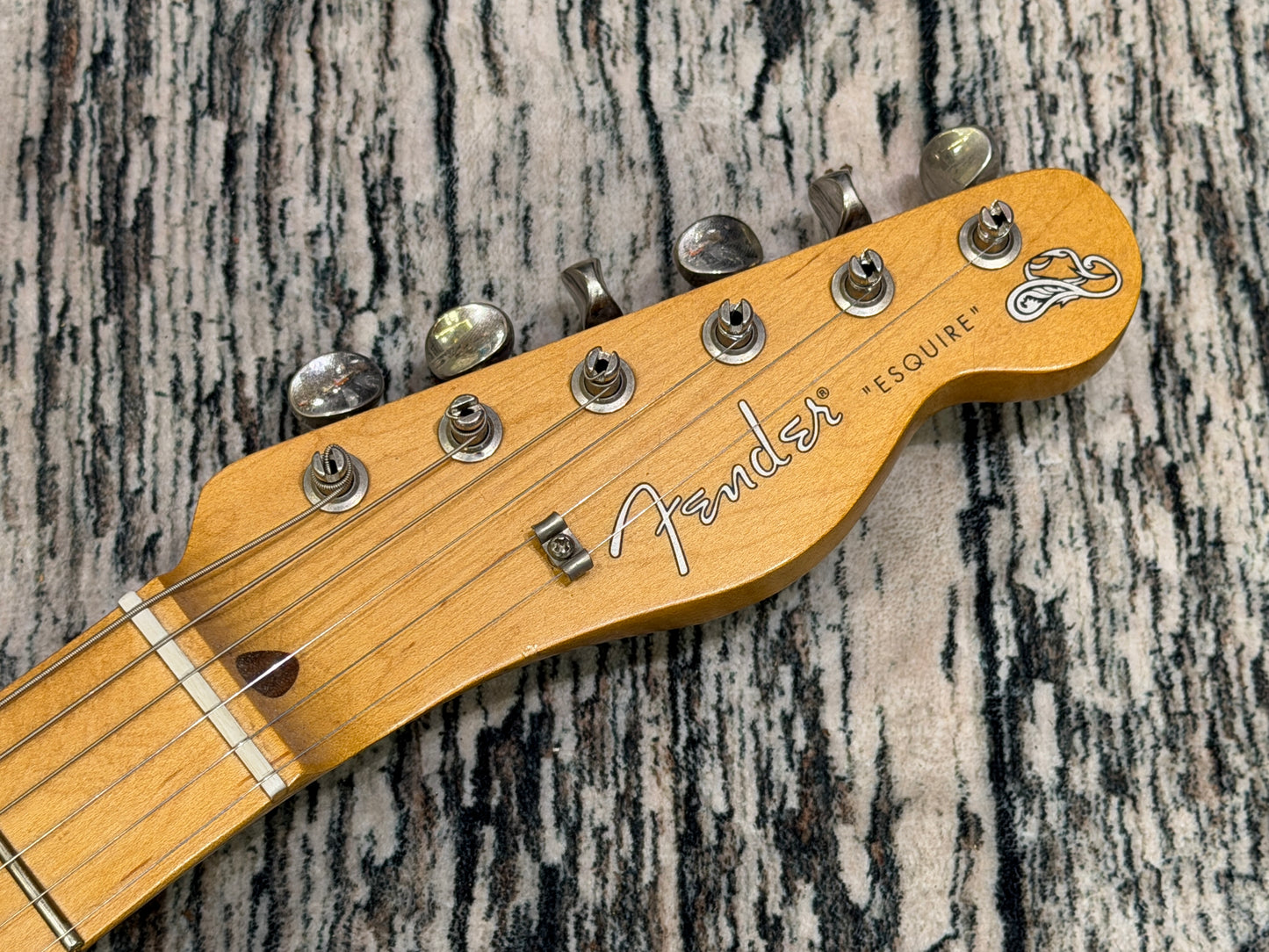 Fender Brad Paisley Esquire (Telecaster) -  Black Sparkle Roadworn