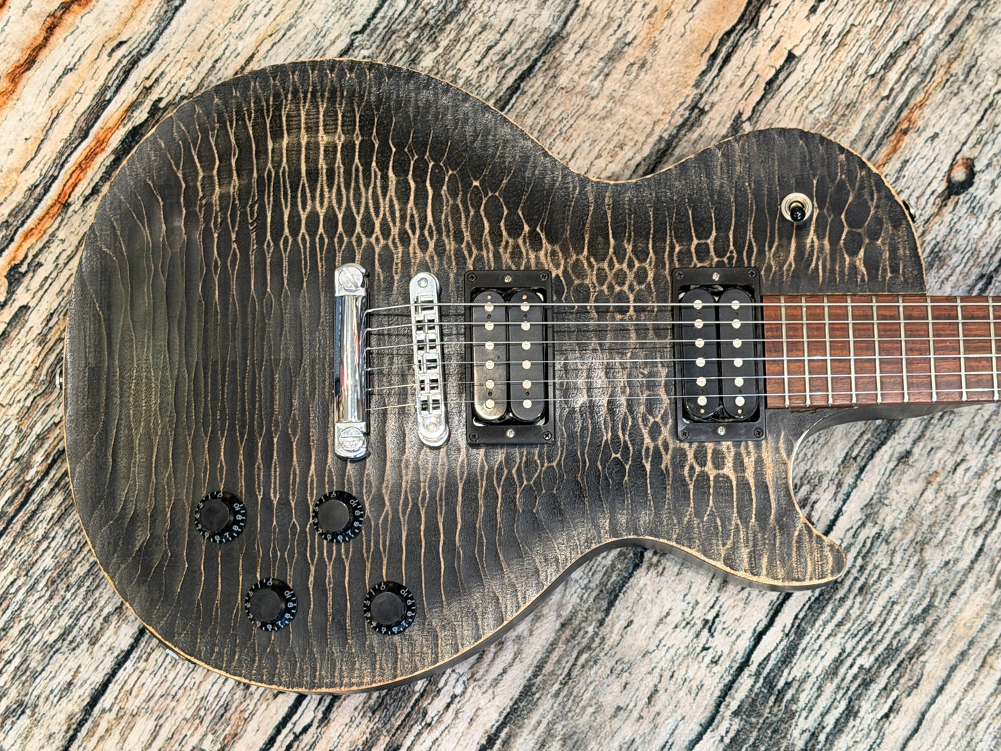 Gibson BFG Les Paul in worn black 2018