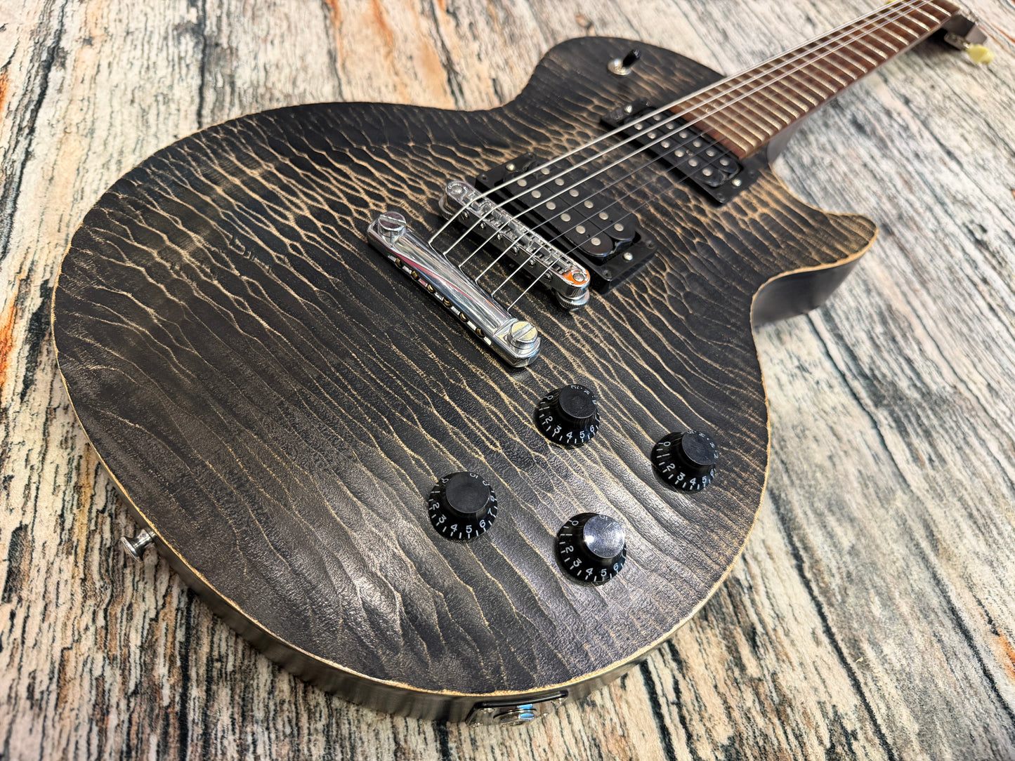 Gibson BFG Les Paul in worn black 2018