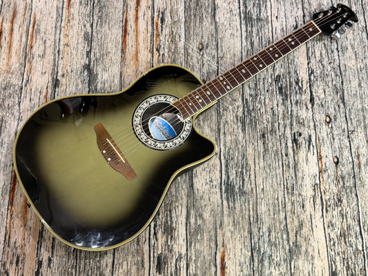 Celebrity by Ovation - CC57 electro acoustic medium bowl back