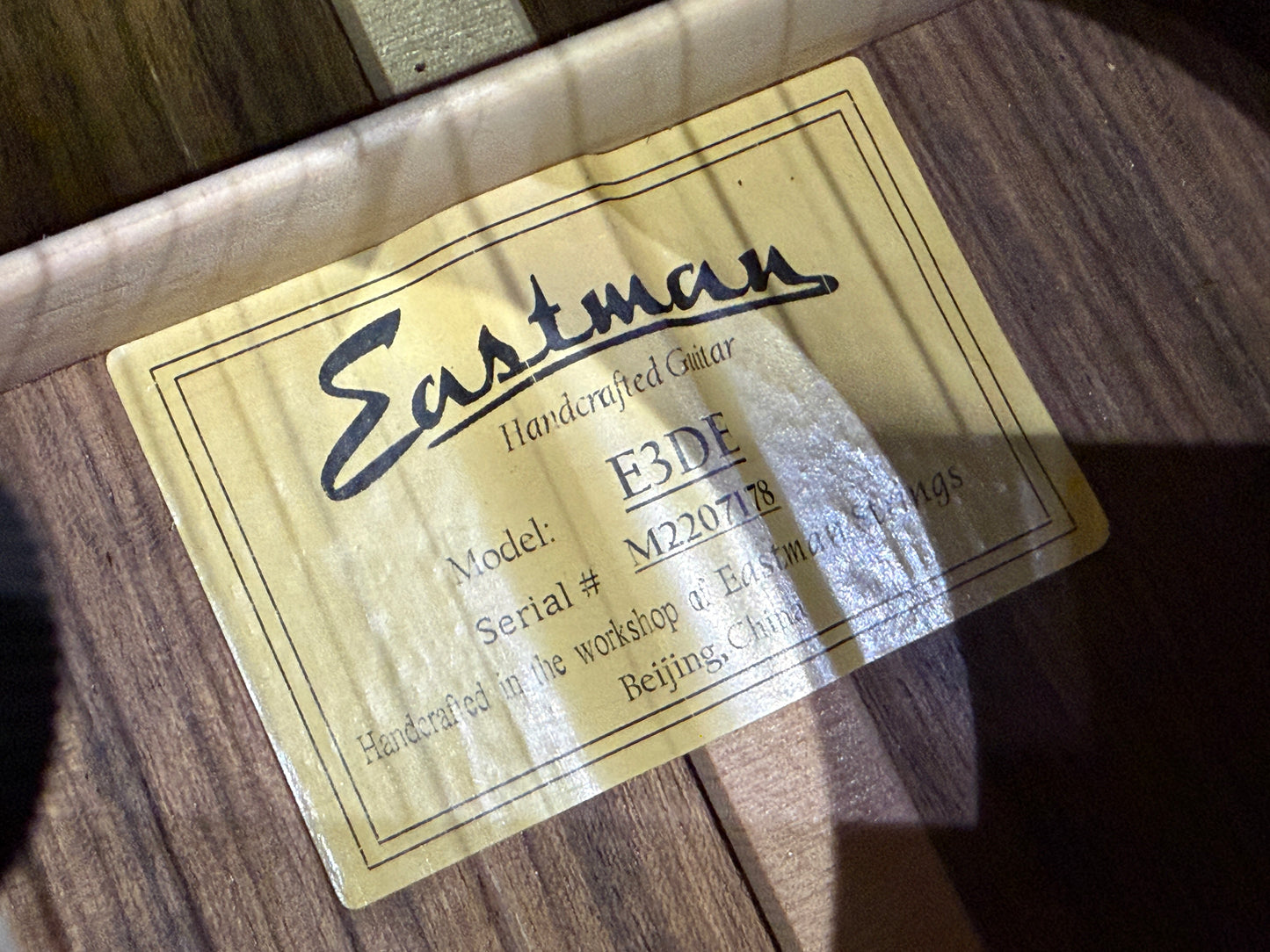 Eastman E3DE Electro All solid - B-Stock