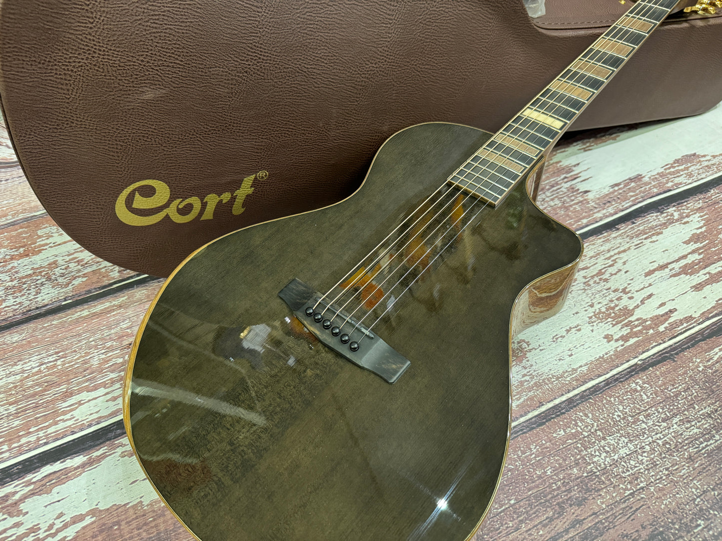 Cort Modern Black Electro Acoustic - You have to look!