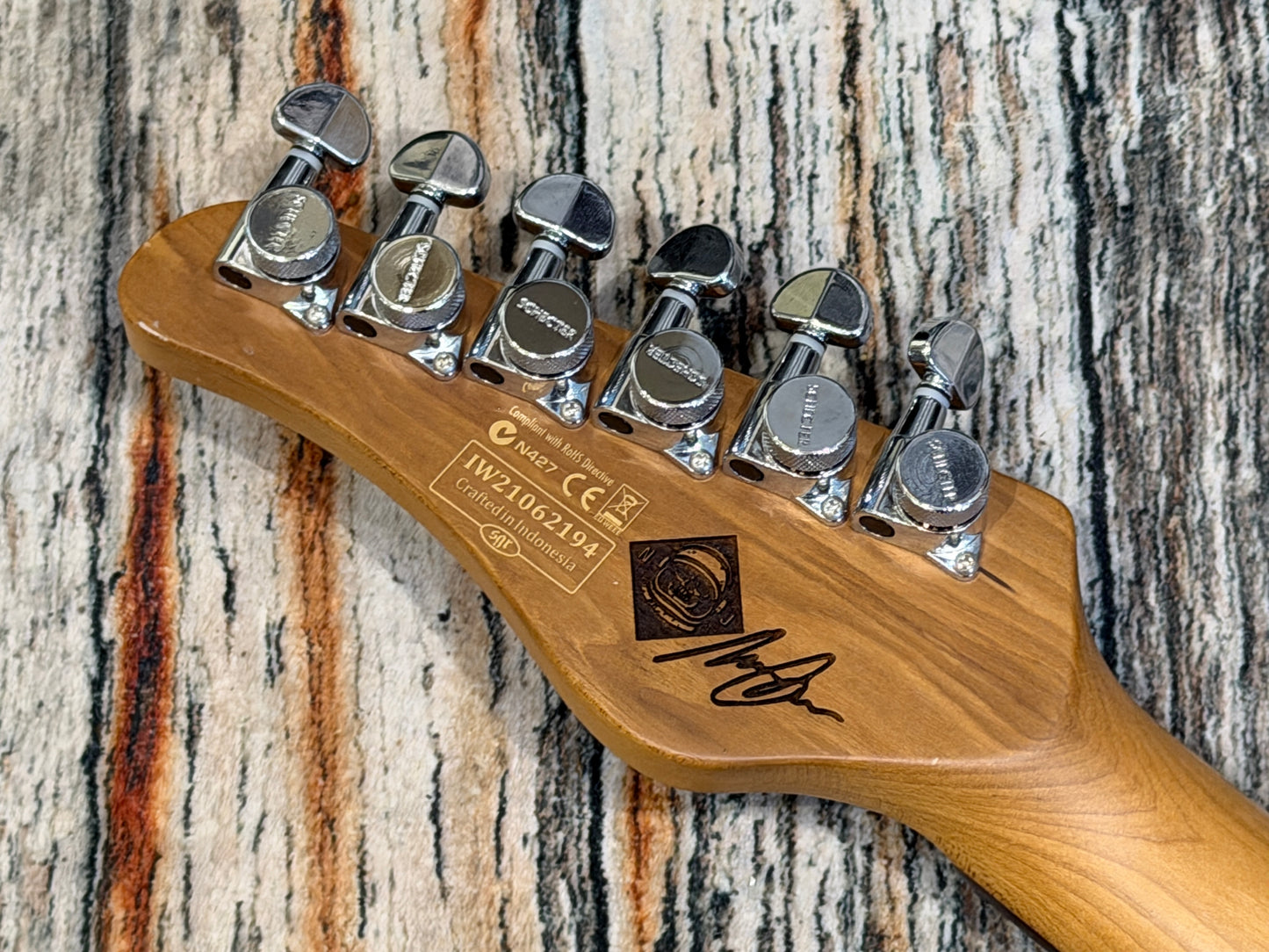 Schecter Nick Johnston HSS AF Blue