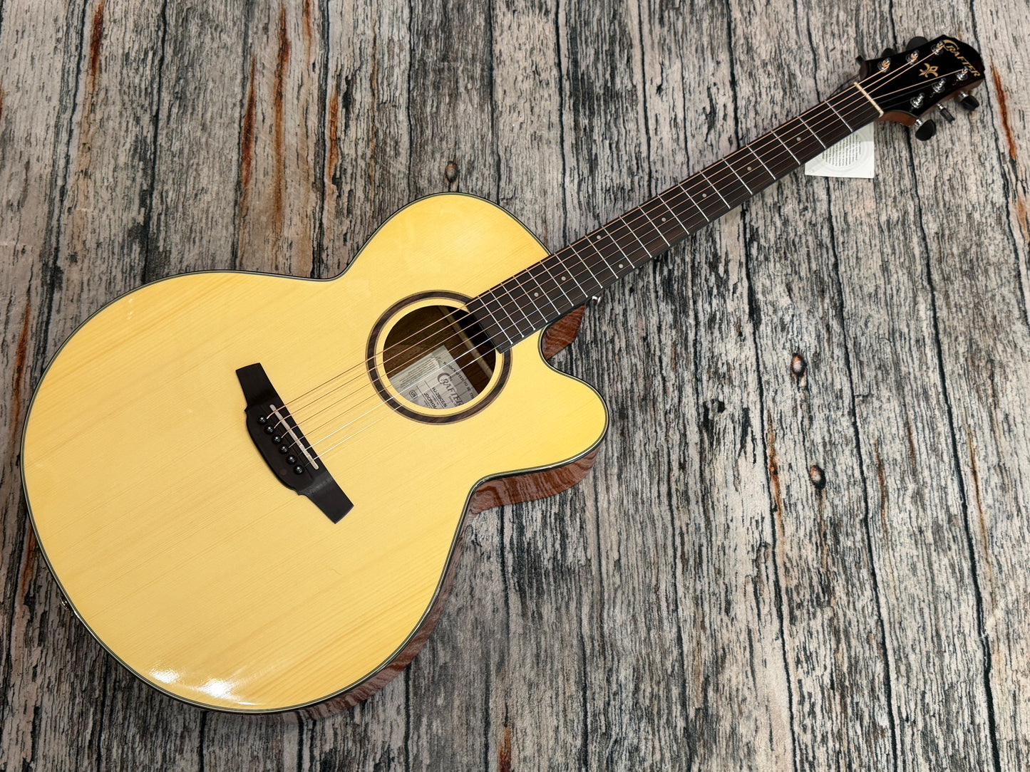 Crafter HJ250−CE−N Electro Acoustic Jumbo