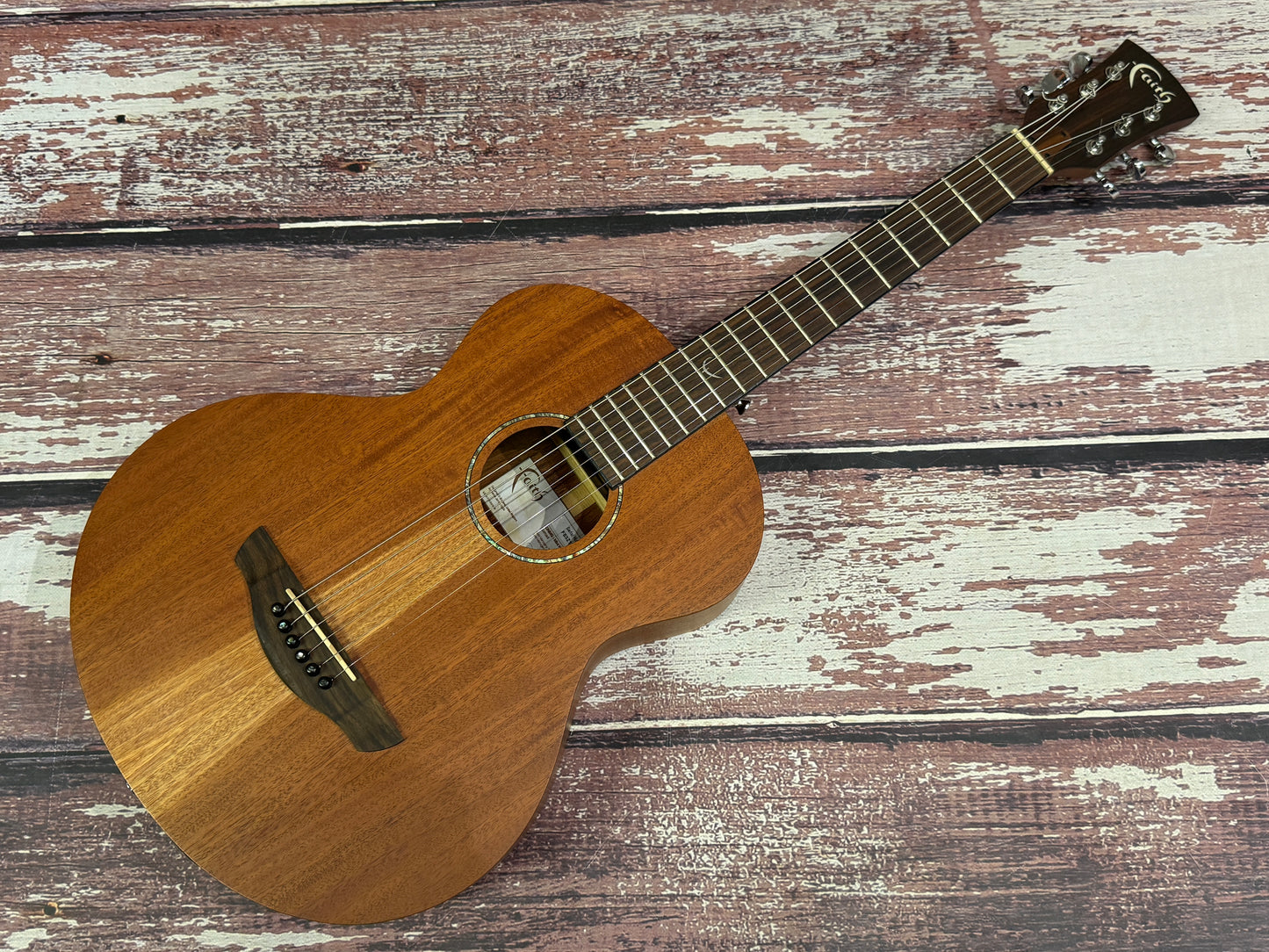 Faith Nomad Mini Neptune Mahogany Travel electro acoustic