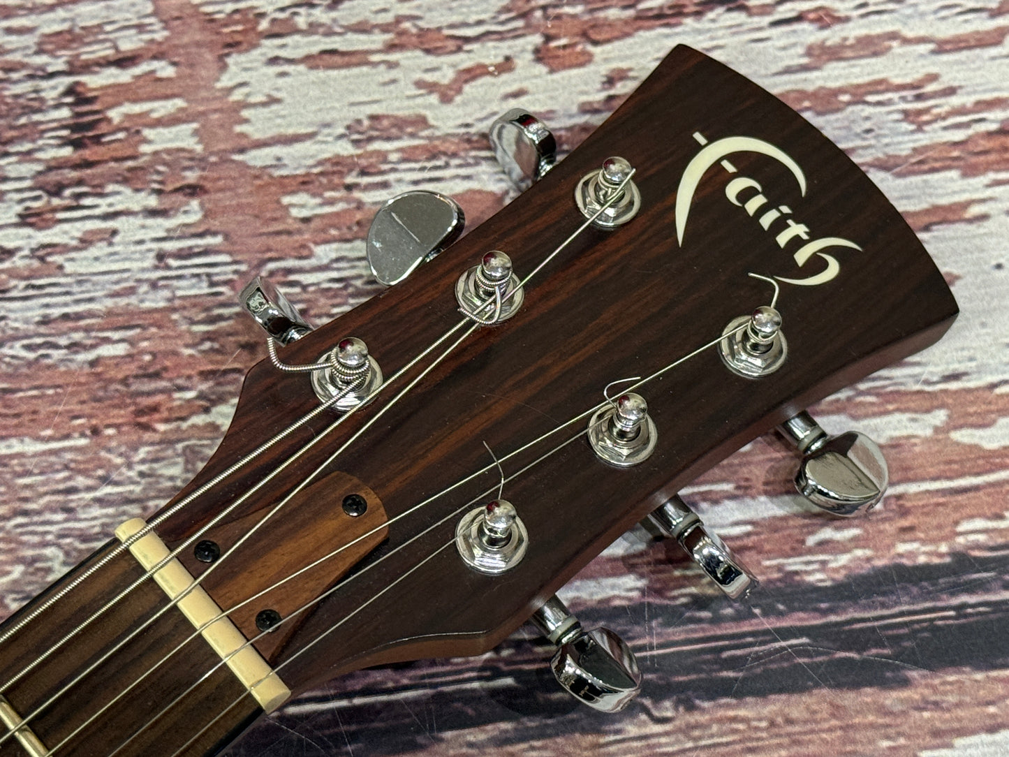 Faith Nomad Mini Neptune Mahogany Travel electro acoustic