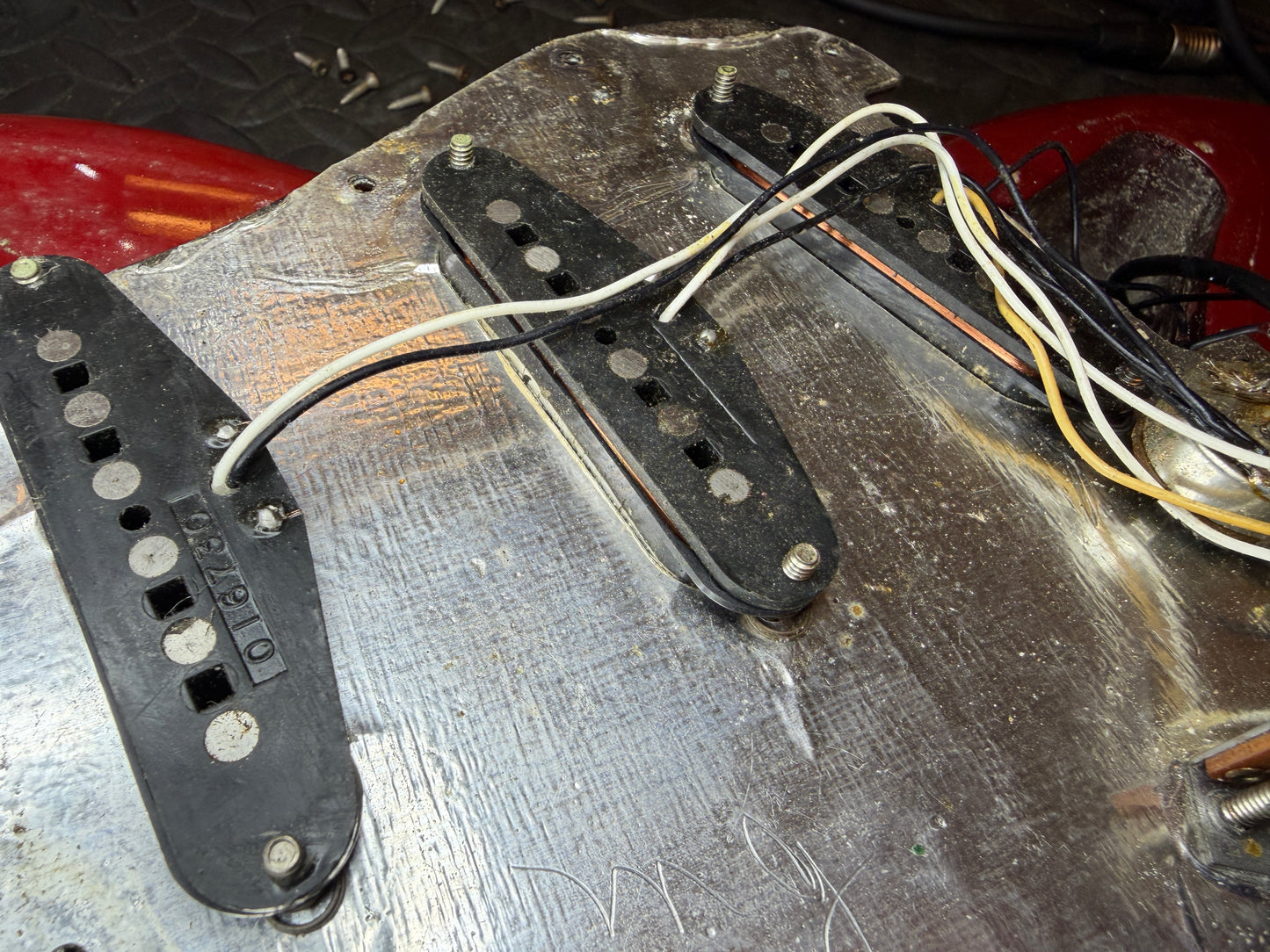 Fender Stratocaster 1979 Original - Hard Tail - Transparent Red