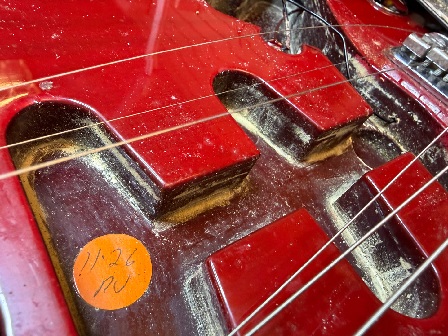 Fender Stratocaster 1979 Original - Hard Tail - Transparent Red