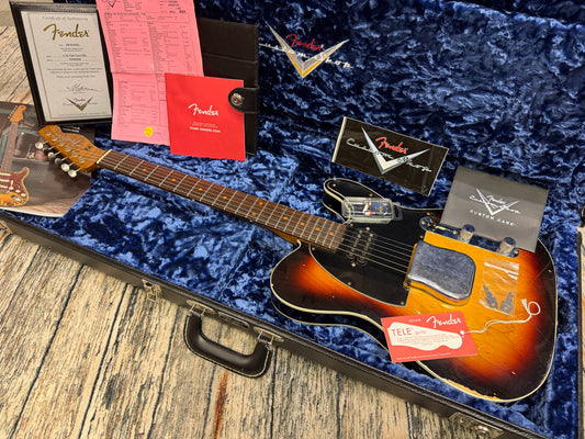Fender Custom Shop  Limited Edition '63 Relic Sunburst Telecaster