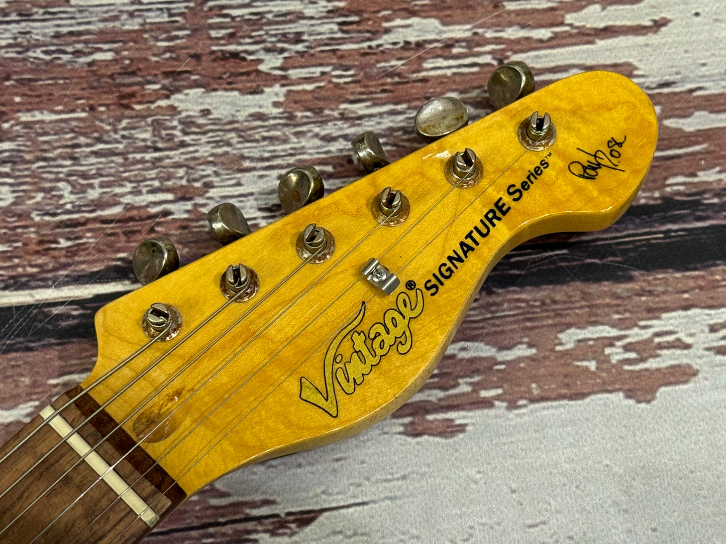 Vintage V66 Relic Paul Rose signature