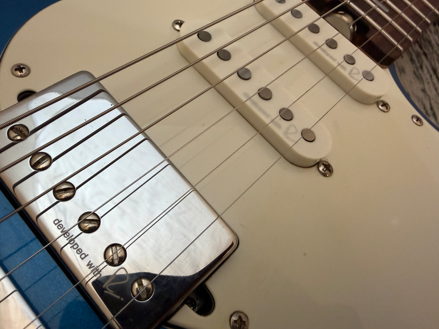 Yamaha Pacifica Standard plus PACS+12M Sparkle Blue