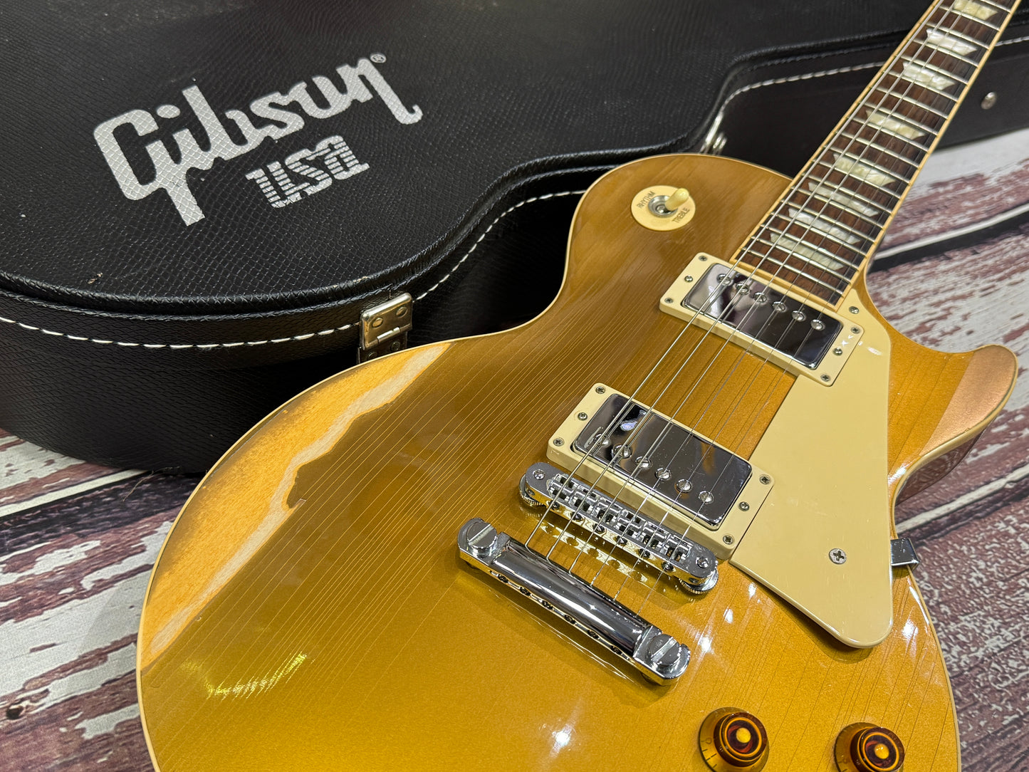 Gibson Les Paul Standard Gold Top 2012 - Upgrades