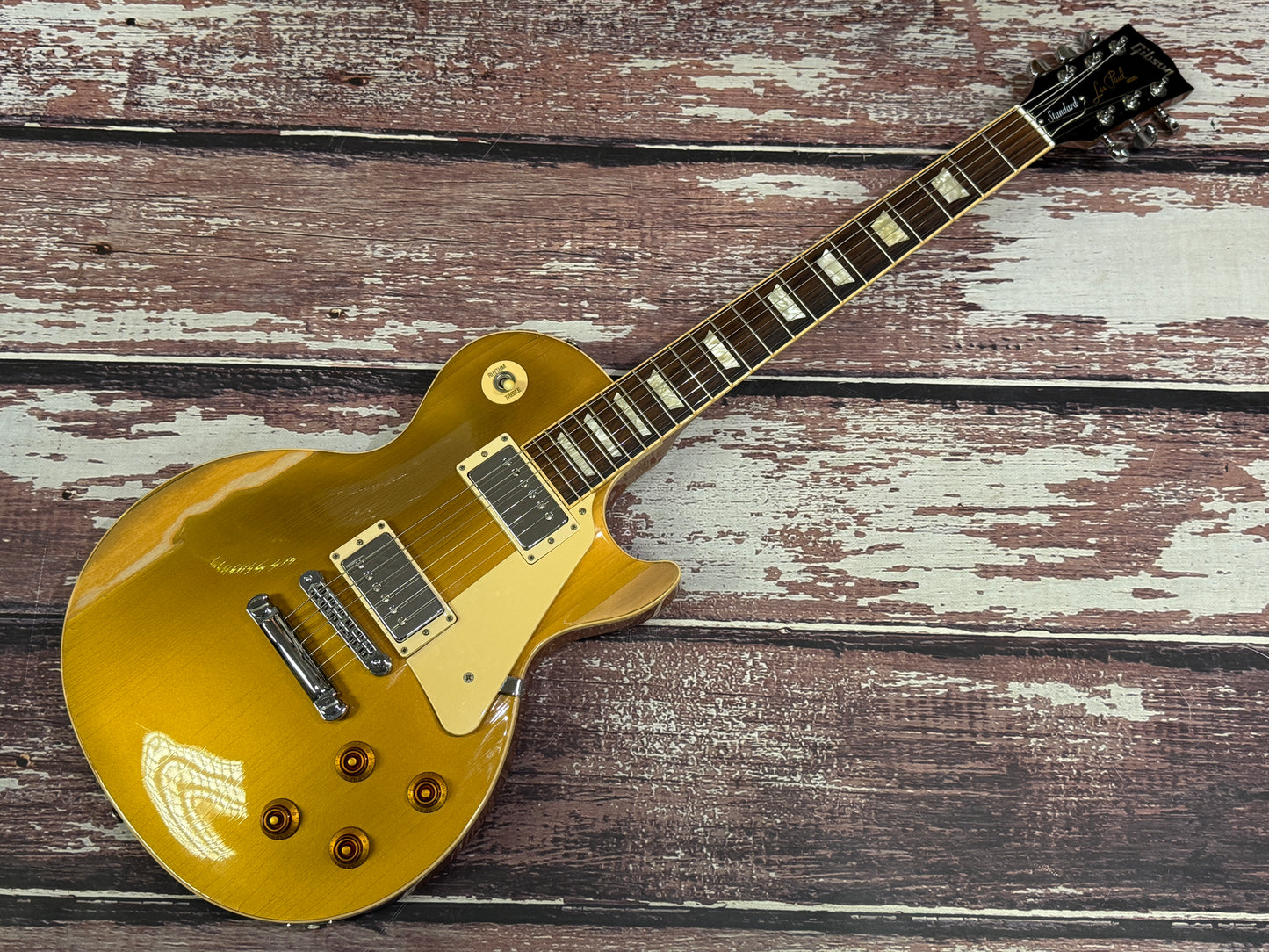 Gibson Les Paul Standard Gold Top 2012 - Upgrades