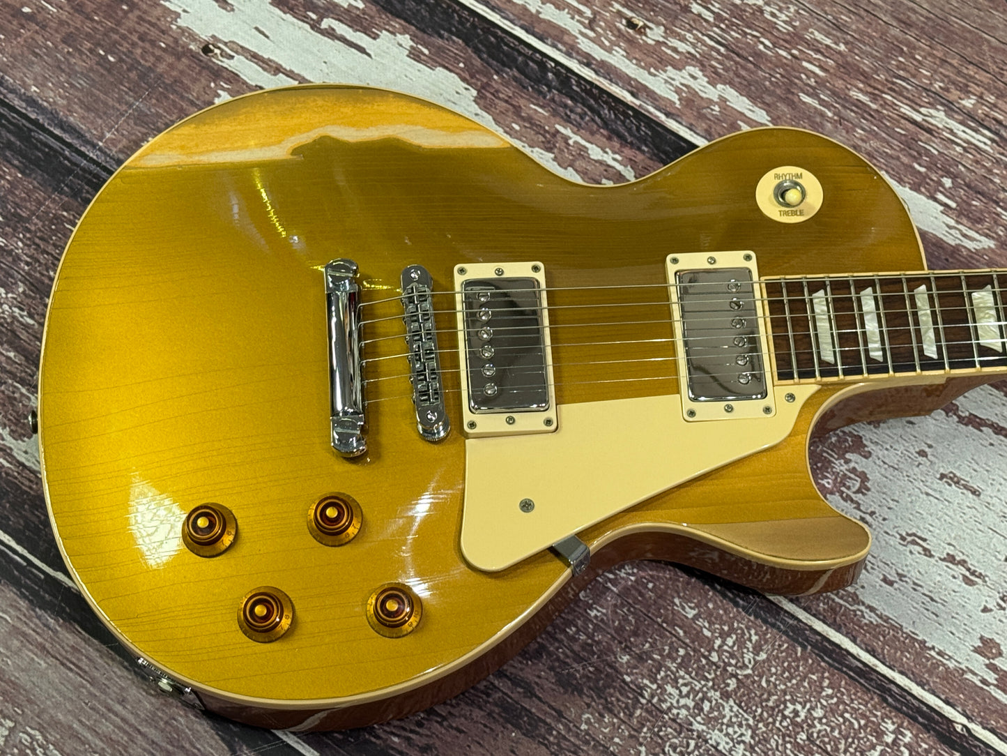 Gibson Les Paul Standard Gold Top 2012 - Upgrades