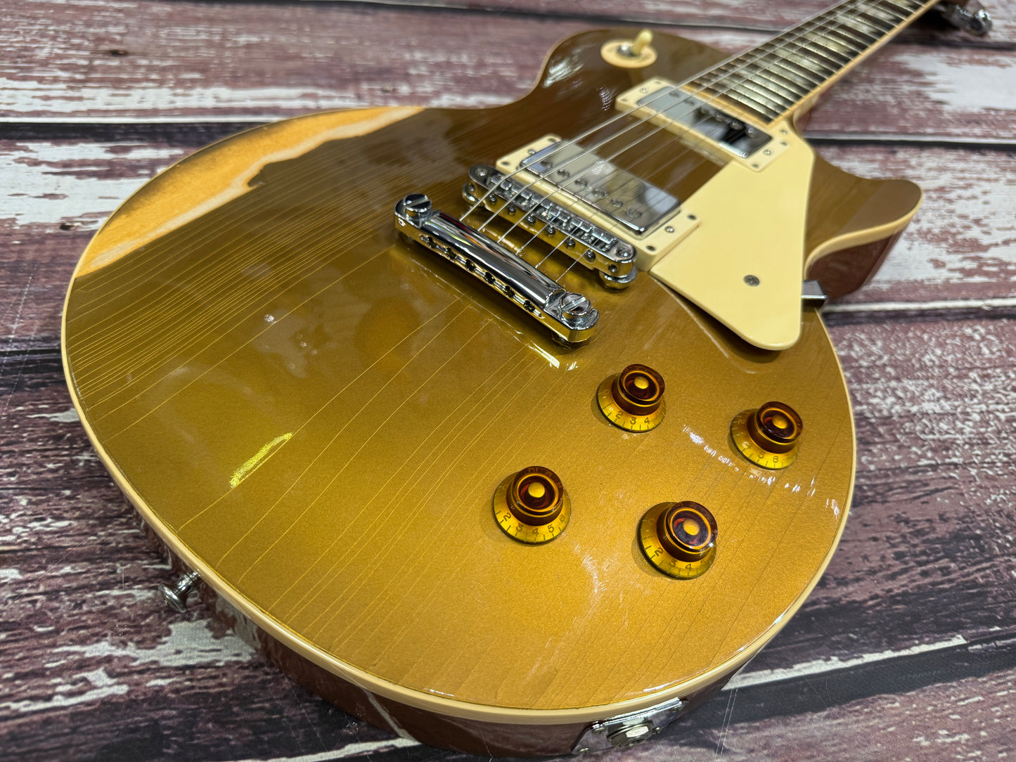 Gibson Les Paul Standard Gold Top 2012 - Upgrades