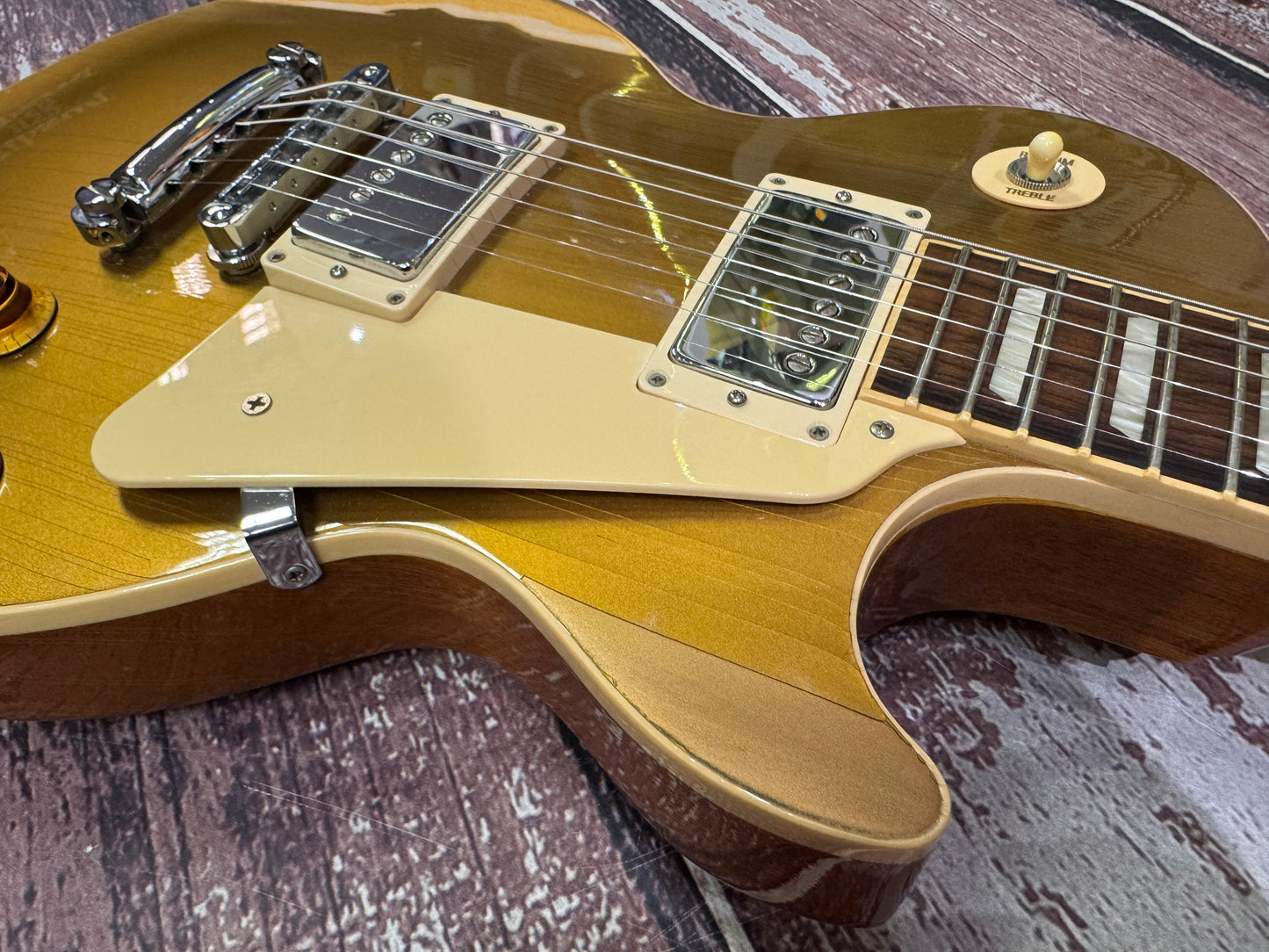 Gibson Les Paul Standard Gold Top 2012 - Upgrades