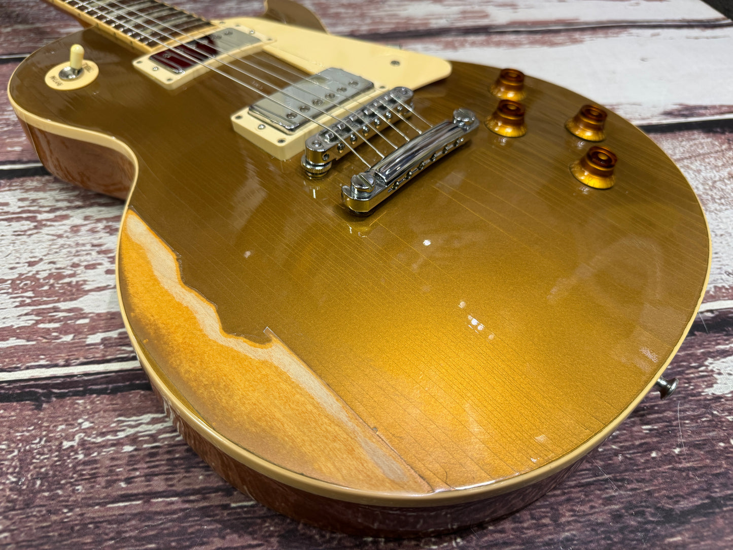 Gibson Les Paul Standard Gold Top 2012 - Upgrades