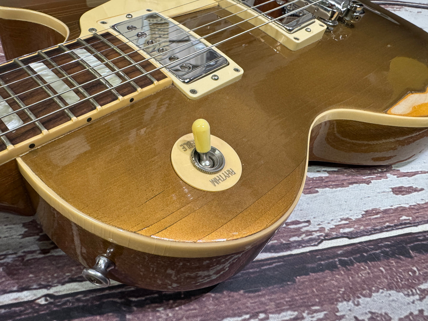 Gibson Les Paul Standard Gold Top 2012 - Upgrades