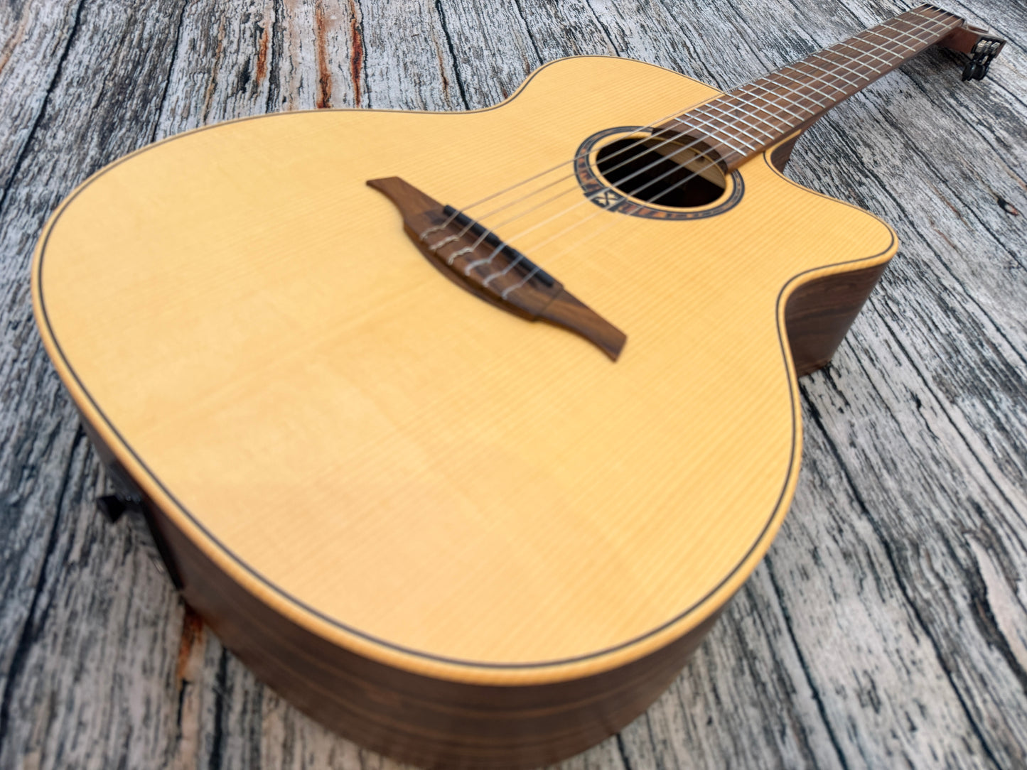 LAG TN270 ACE Solid top electro classical