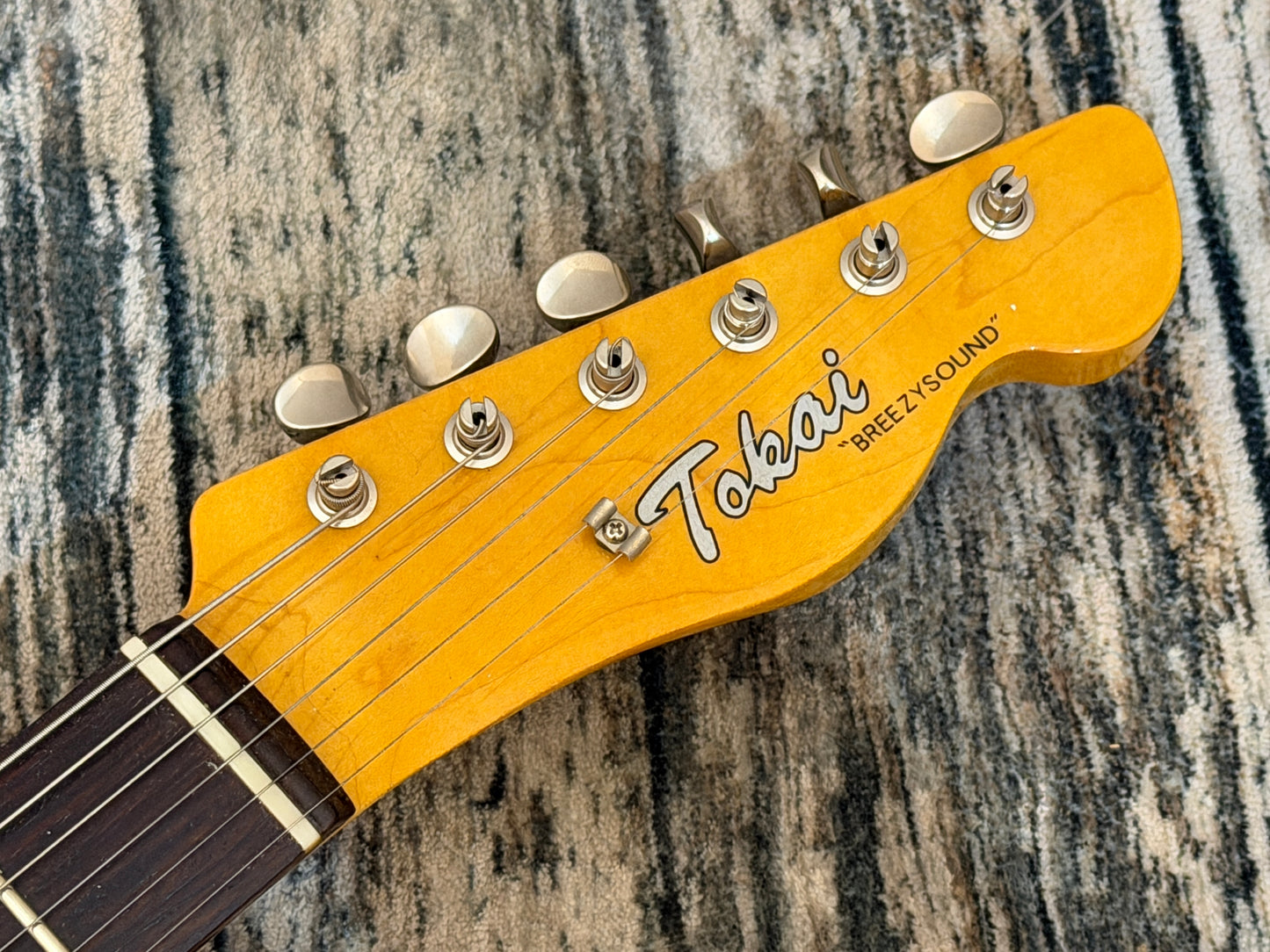 Tokai Japan Breezysound, well upgraded innit!