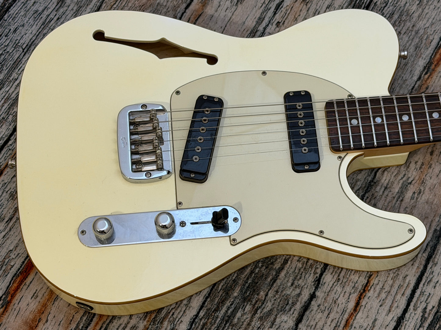 G&L USA ASAT Special semi hollow - MFD pickups