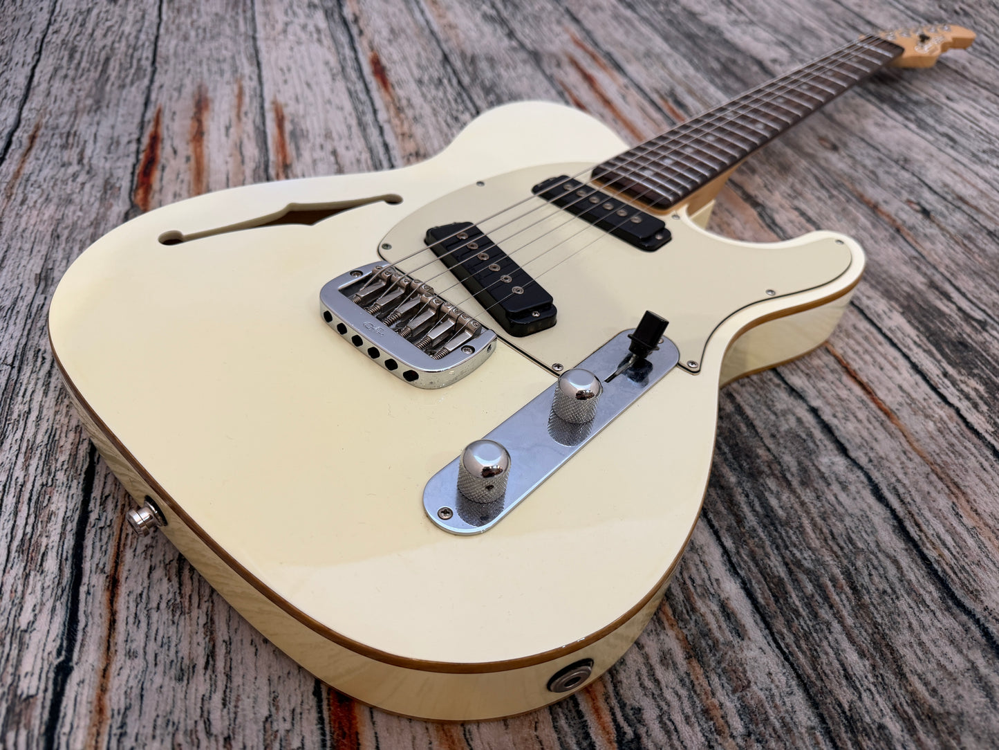 G&L USA ASAT Special semi hollow - MFD pickups