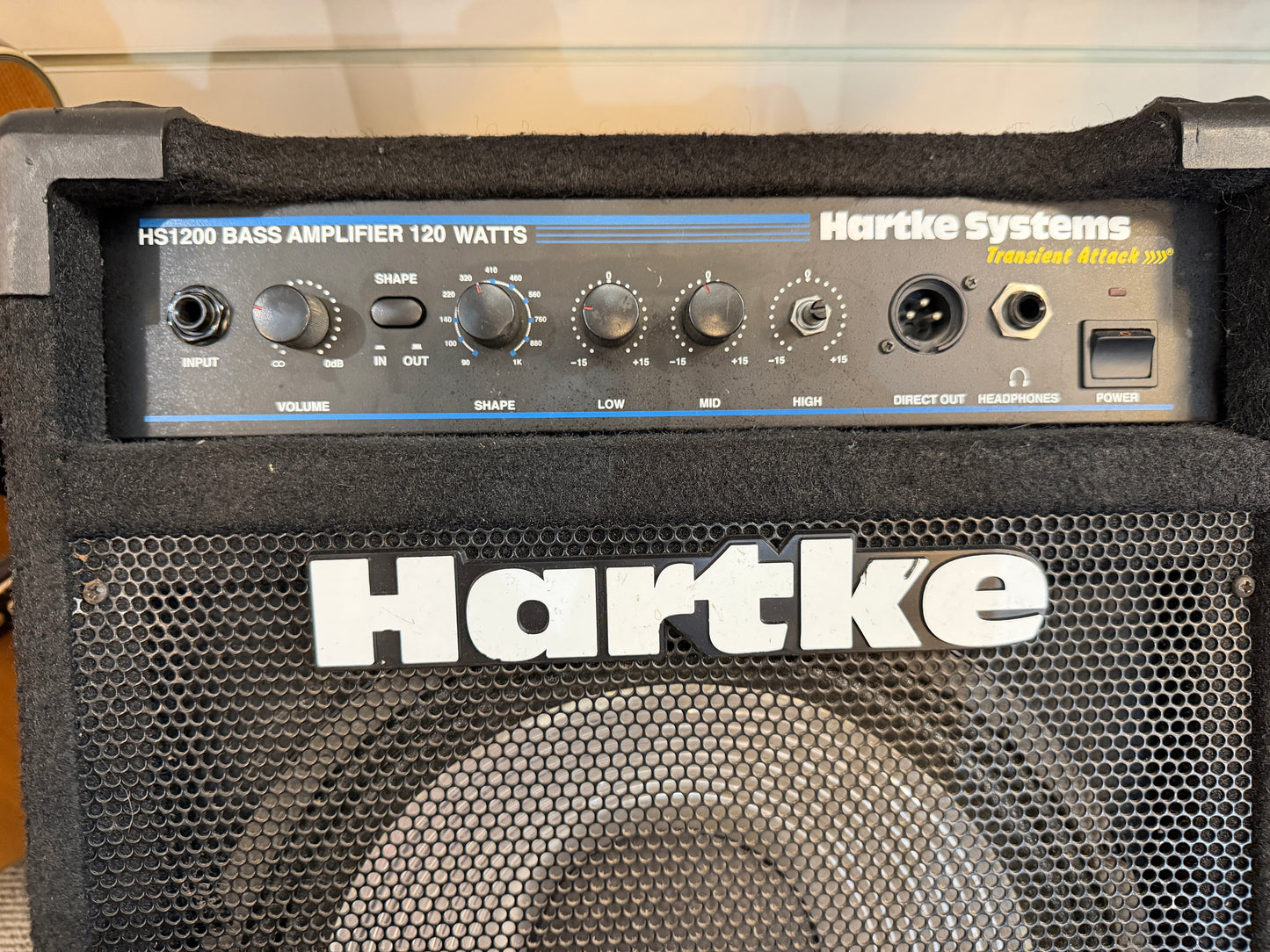 Hartke HS1200 120 kick back bass combo **COLLECTION ONLY**