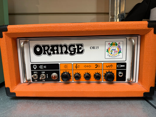 Orange OR15 guitar valve head