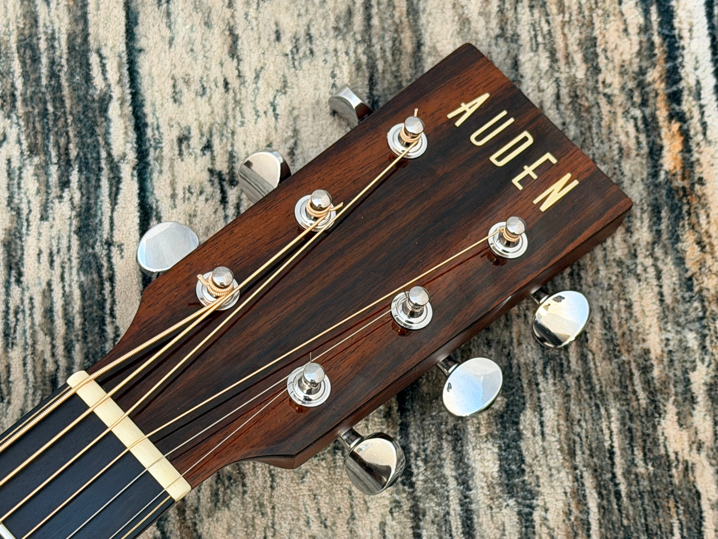 Auden Marlow - All solid mahogany Parlour with supernatural pre amp