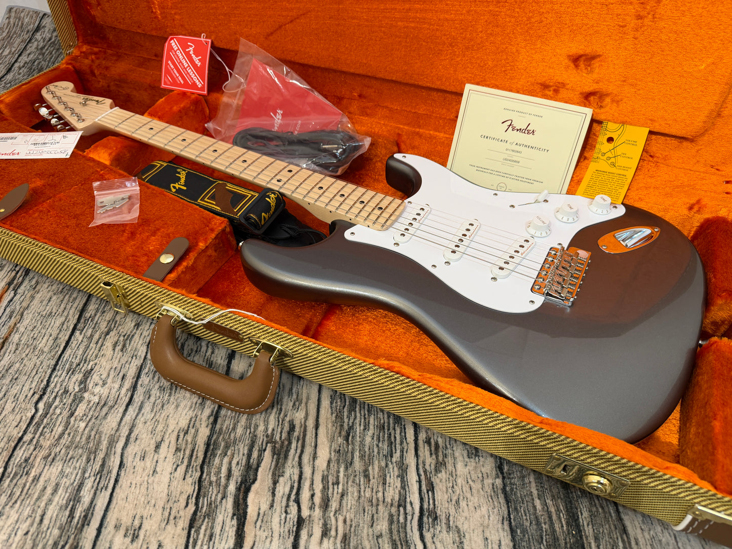 Fender USA Eric Clapton signature Stratocaster - Pewter - 100% mint as new - 2024/5