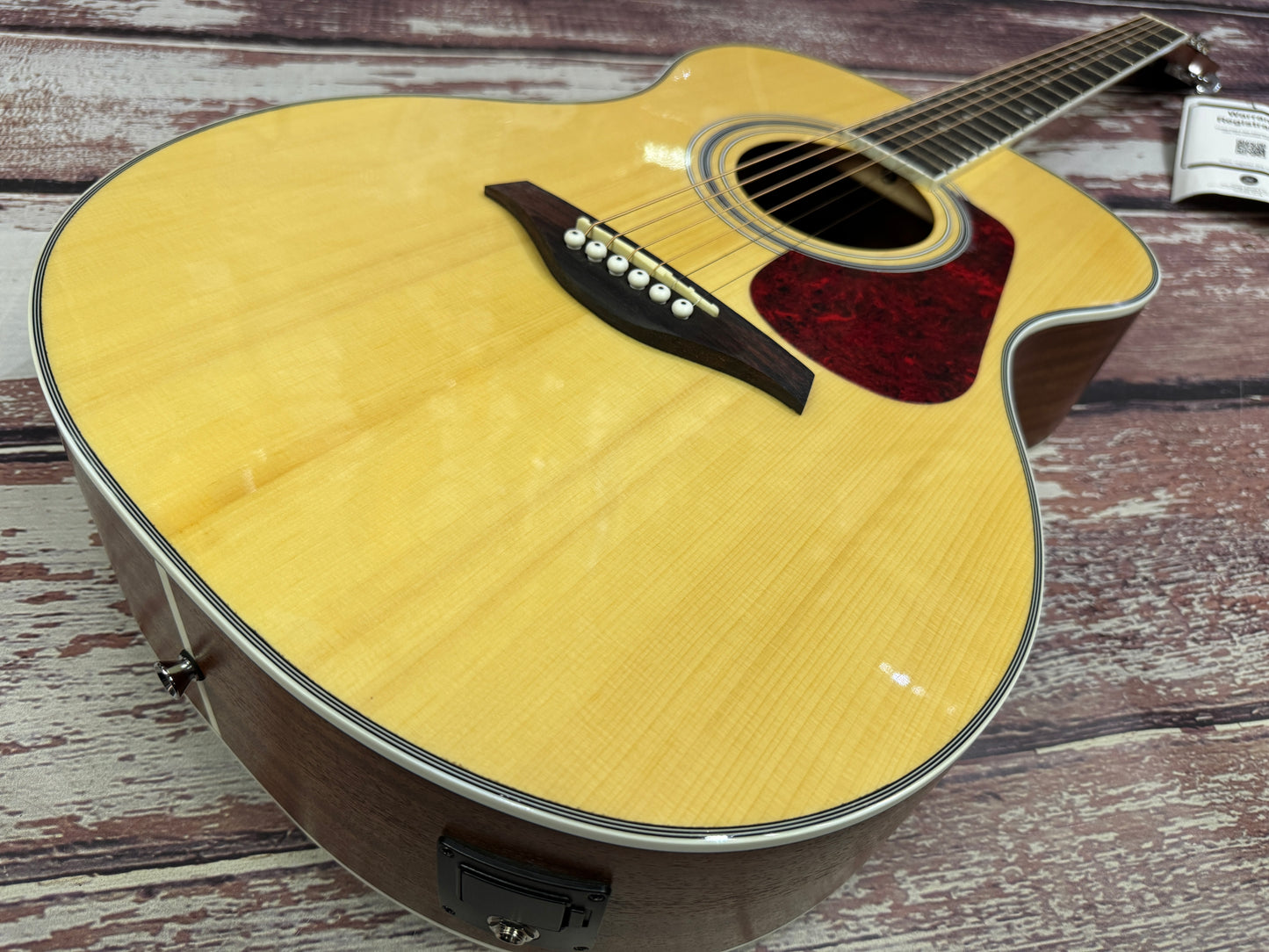 Vintage VE330 electro - Solid top - Natural