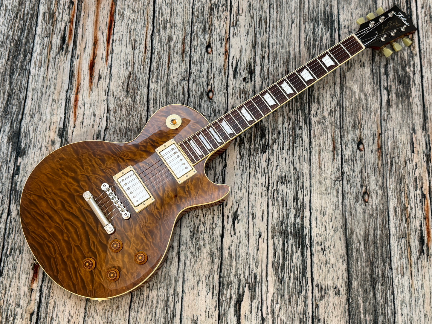 Tokai Japan Love Rock - Quilt top