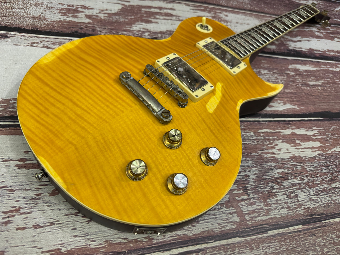 Vintage V100 Lemon Drop - Peter Green relic model