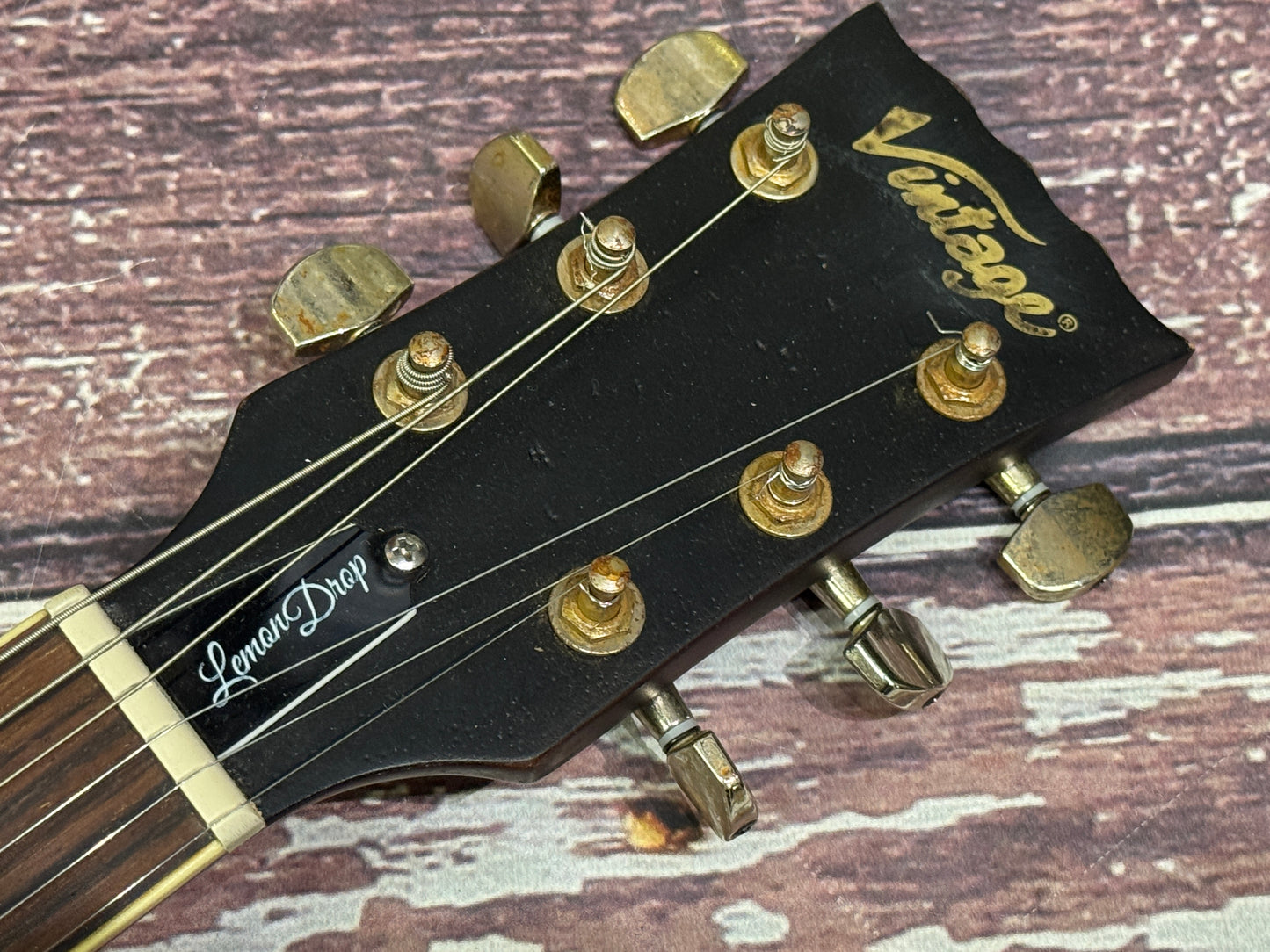 Vintage V100 Lemon Drop - Peter Green relic model