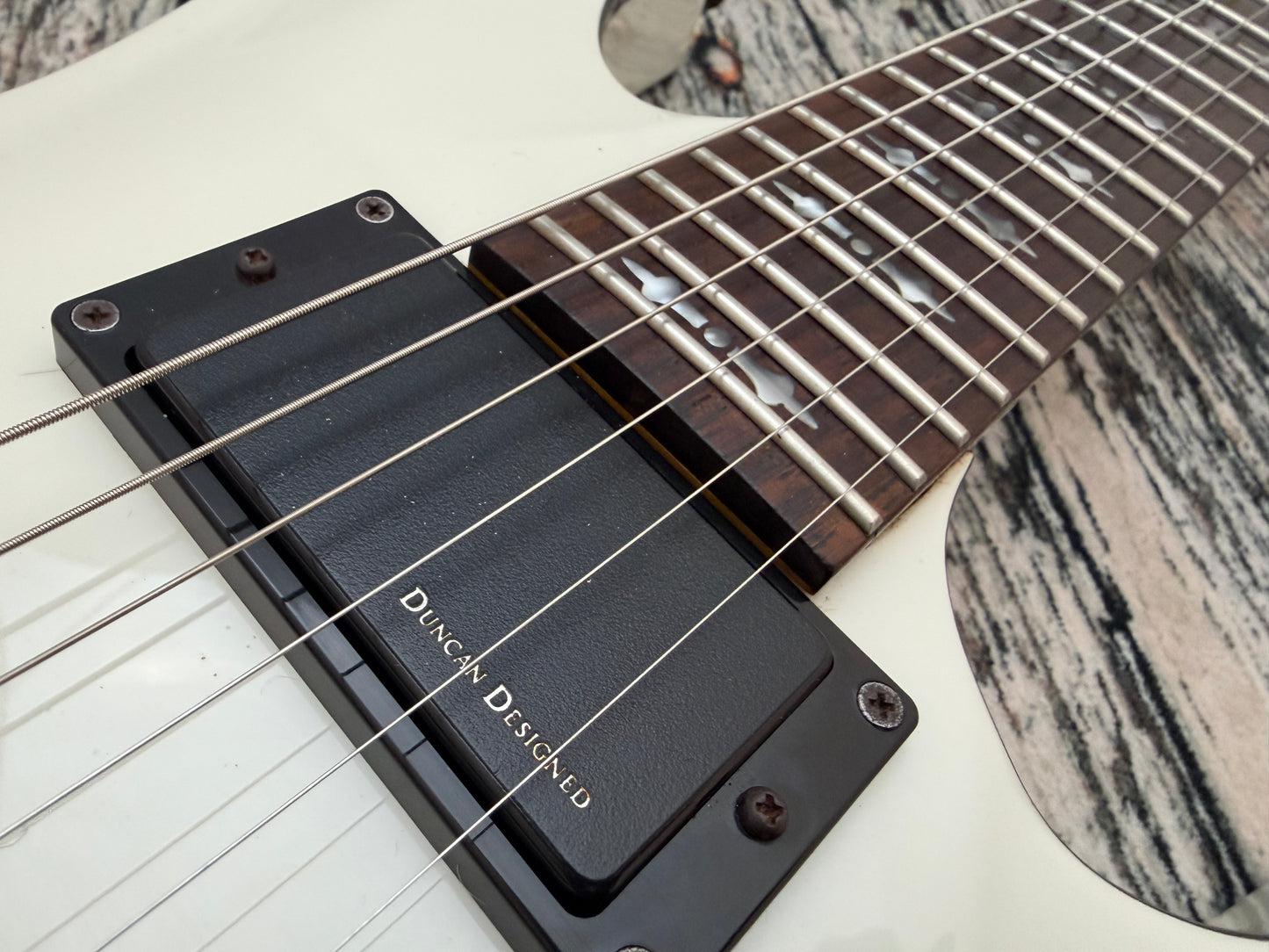Schecter Demon 6 - Battered Bruised and Battle weary.